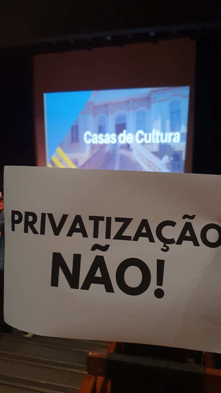 Movimentos Culturais dizem NÃO ao projeto de terceirização das Casas de Cultura