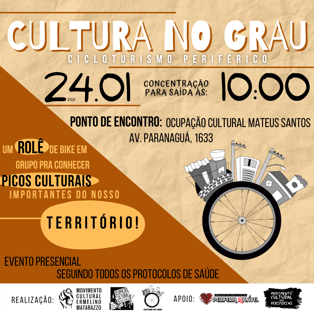 Cultura no Grau: Cicloturismo Periférico visita o Periferia Invisível